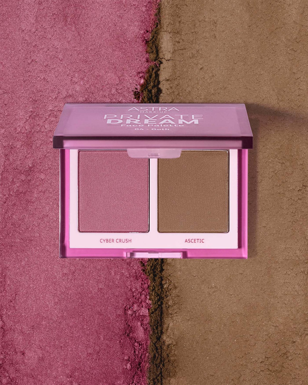 PRIVATE DREAM FACE PALETTE - Palette Viso Blush + Bronzer n.4 Goth