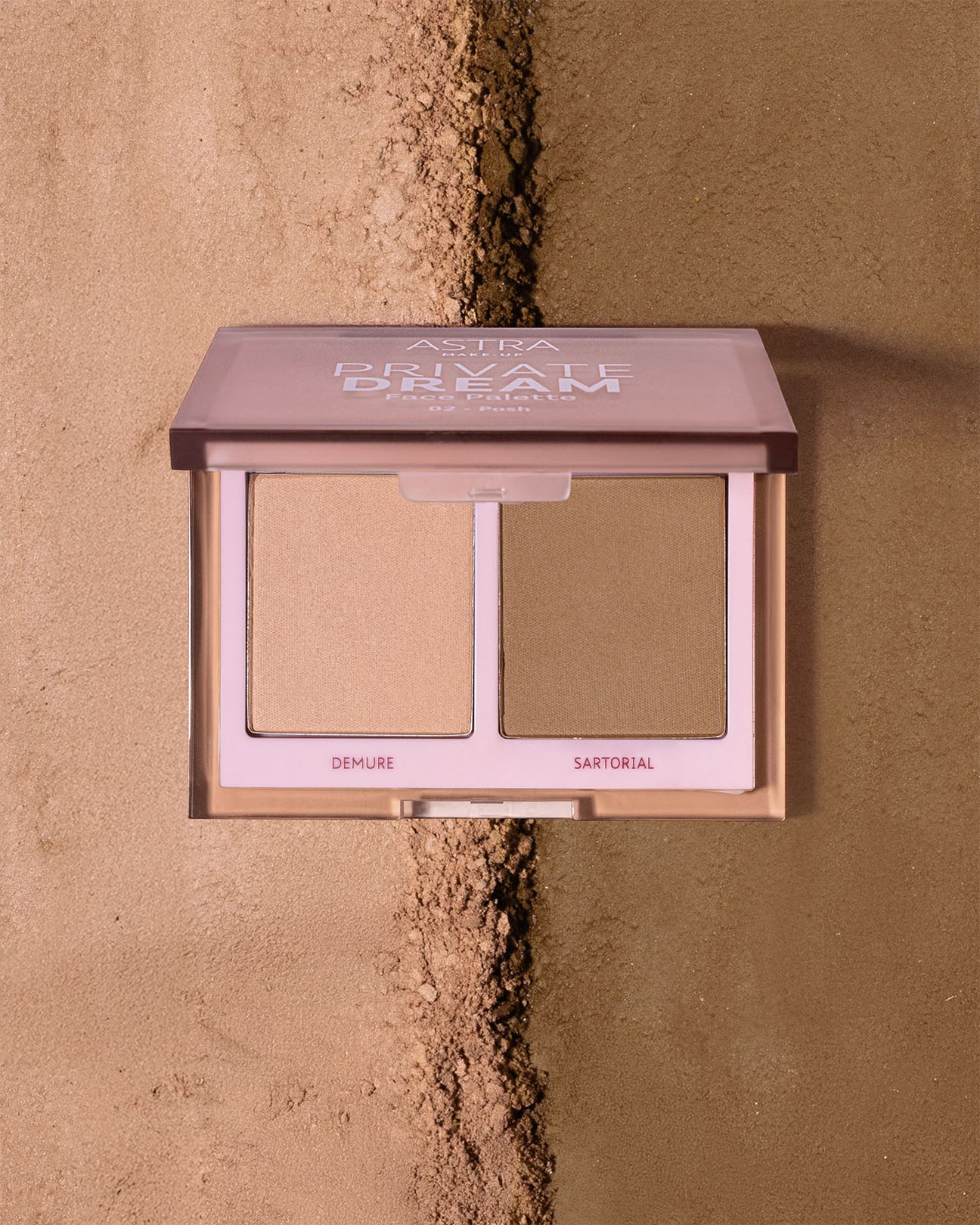 PRIVATE DREAM FACE PALETTE - Palette Viso Blush + Bronzer n.2 Posh