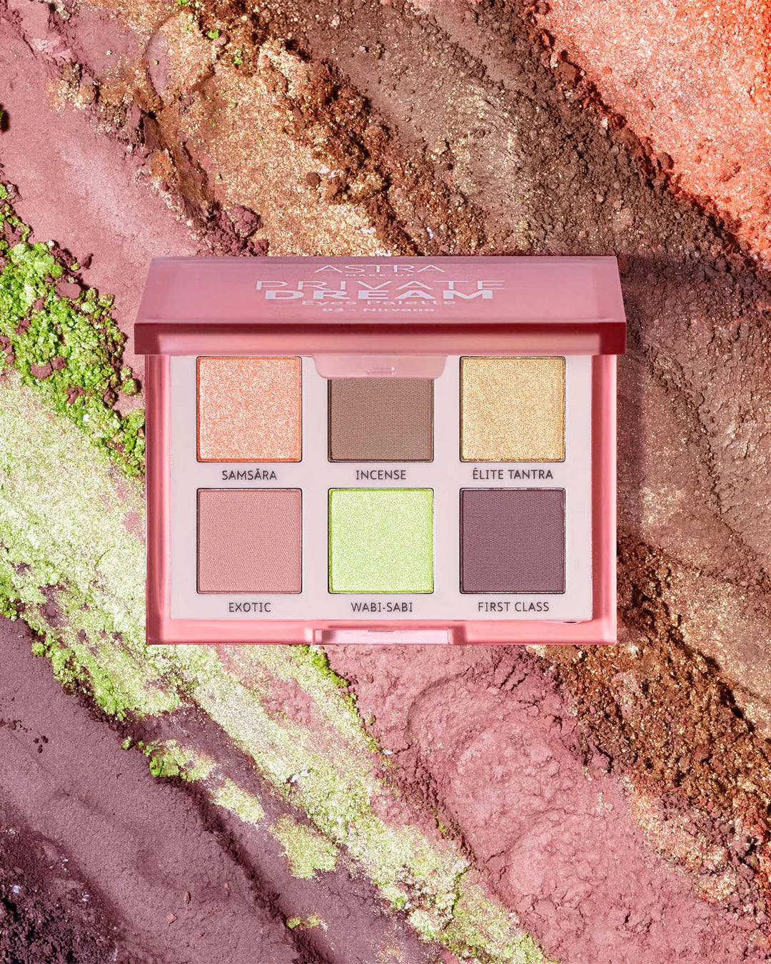 Astra PRIVATE DREAM EYES PALETTE - Palette Occhi 6 Ombretti in polvere n. 3 Nirvana