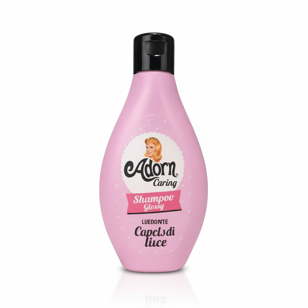 Adorn Shampoo Glossy per capelli lisci 250ml