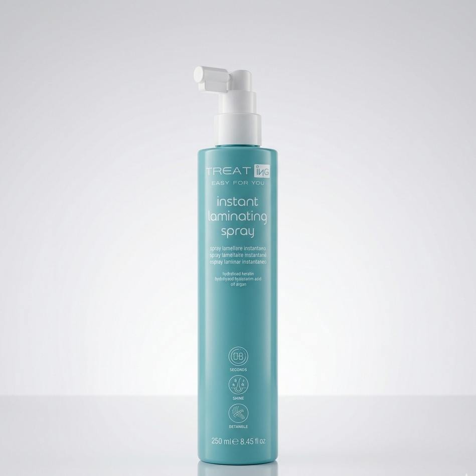 ING Spray Capelli Laminante – Olio di Argan, Cheratina e Acido Ialuronico 250ml