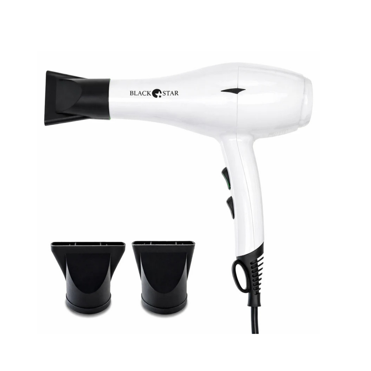 Black Star Turbo Piuma 3.0 Asciugacapelli Phon Professionale - Bianco