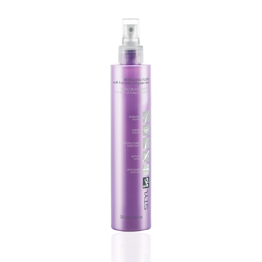Fluido Rigenerante Styling Leave-In | Capelli Morbidi e Brillanti 250ml - ING
