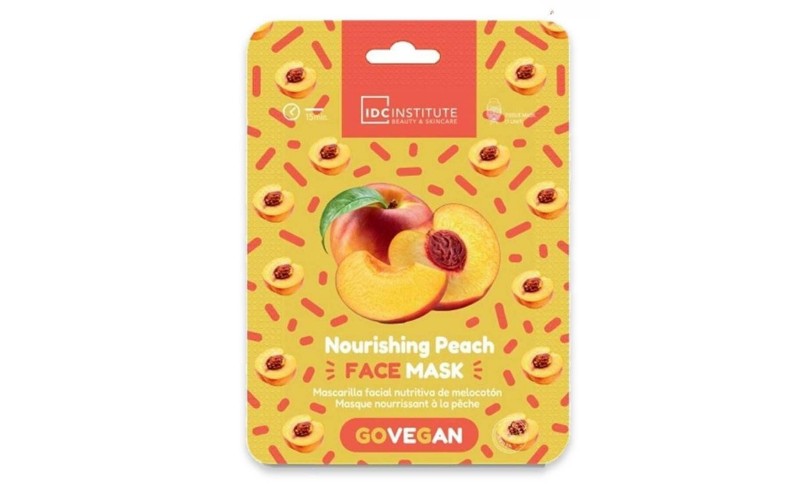IDC Maschera in Tessuto Nutriente viso alla Pesca