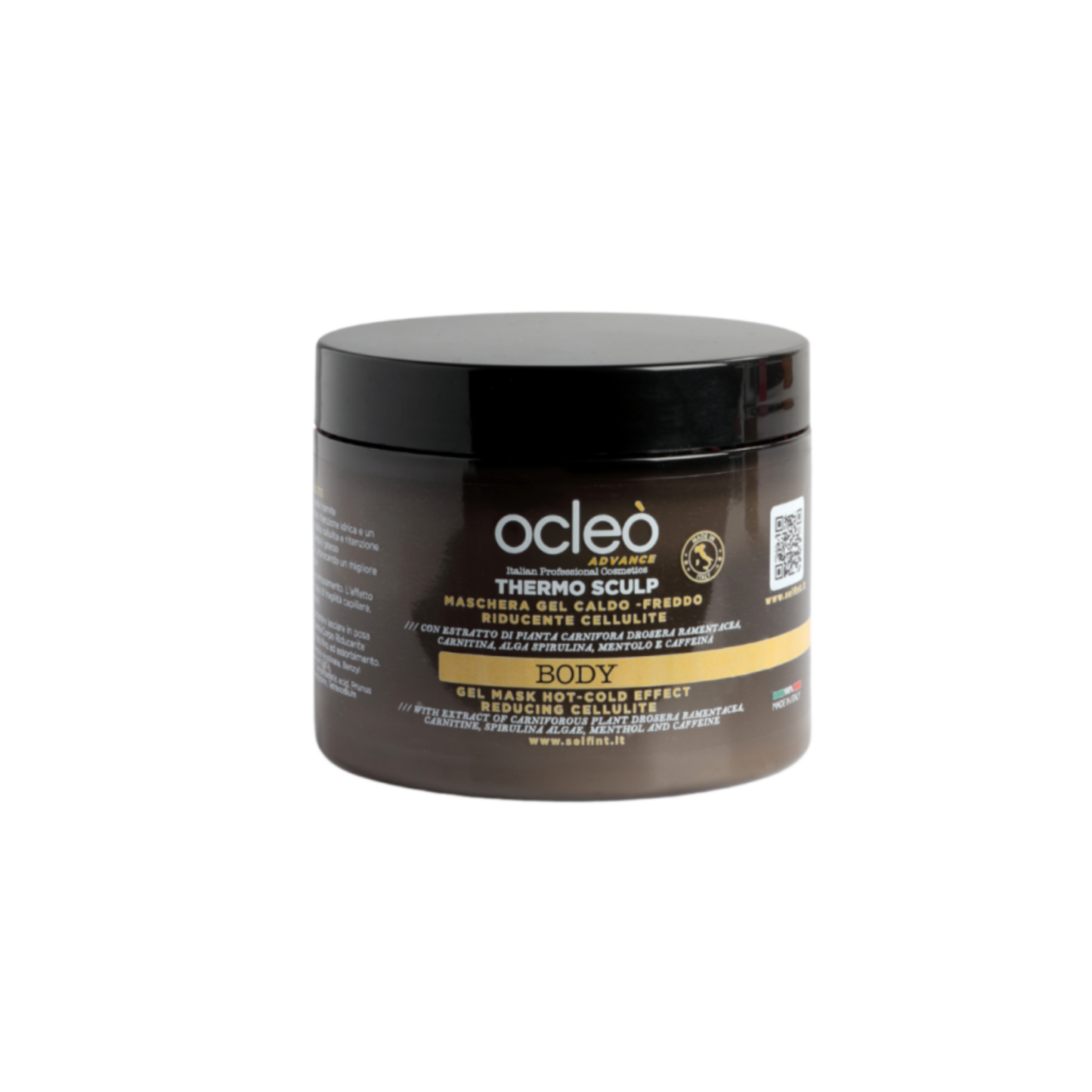 maschera gel caldo freddo riducente cellulite 500ml