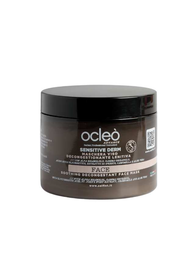 maschera viso lentiva decongestionante