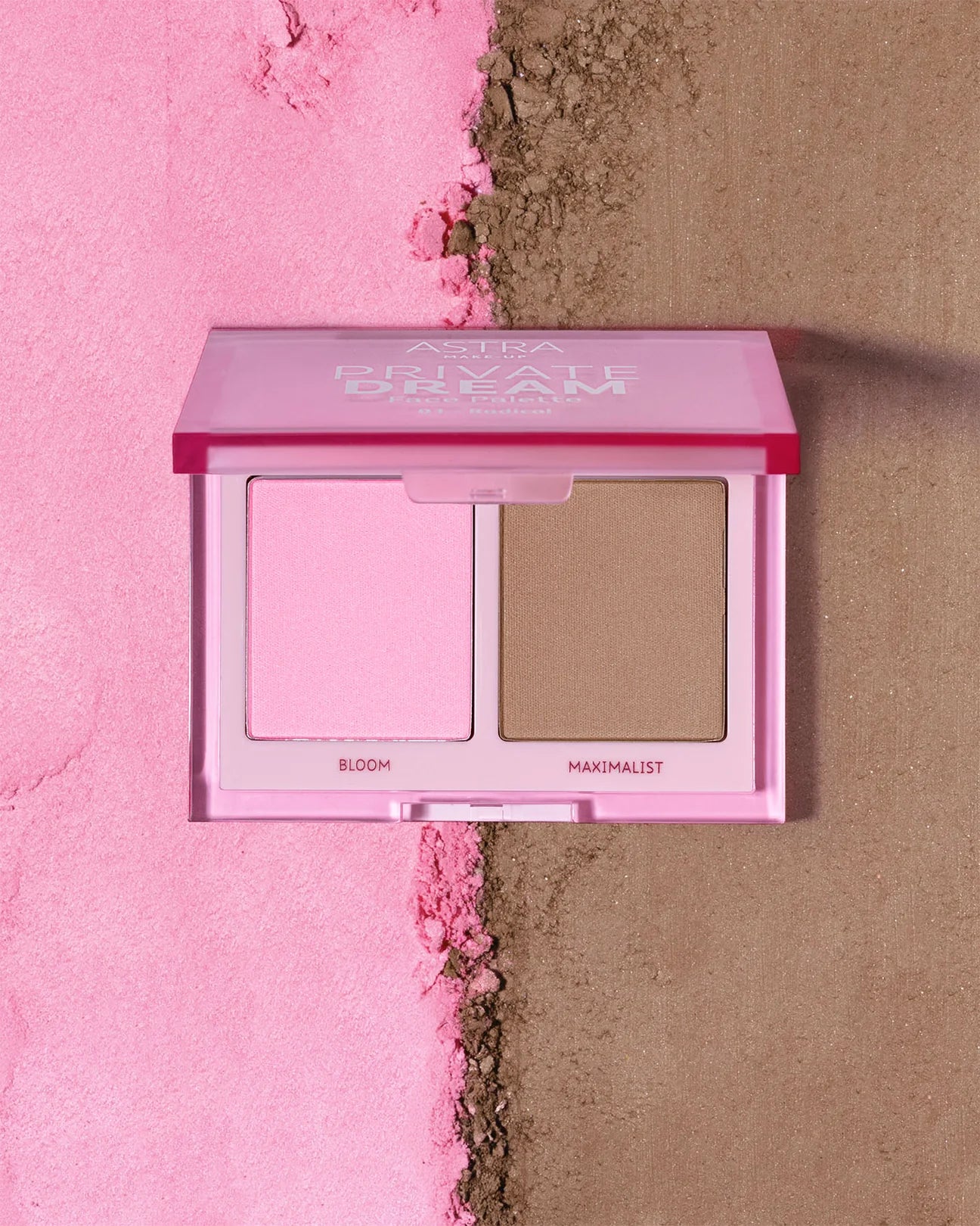 PRIVATE DREAM FACE PALETTE - Palette Viso Blush + Bronzer n.1 Radical