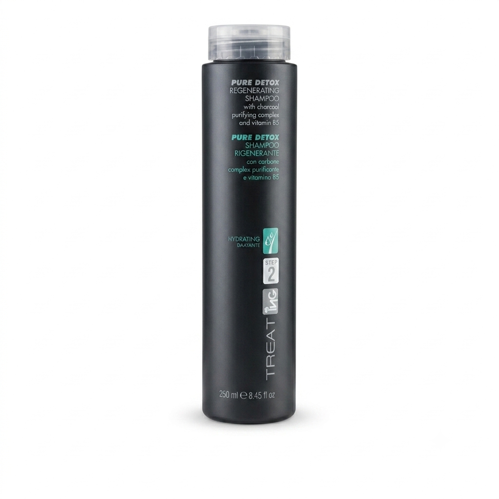 Shampoo Detox ING 250ml – Carbone Attivo & Vitamina B5