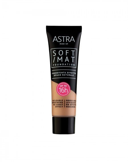 Astra Fondotinta Soft Mat Foundation - HBSpace Cosmetics
