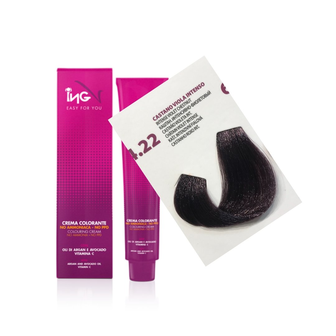 ING Tintura Per Capelli Senza Ammoniaca 100ml - HBSpace Cosmetics