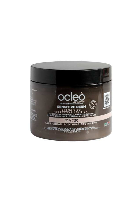 Crema Viso Protettiva Lenitiva con Filtro solare 500 ml