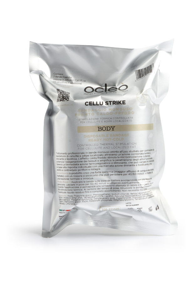 Bendaggio Pronto Caldo-Freddo Cellu Strike – 2 Bende 10 cm. X 9 mt. 225 ml