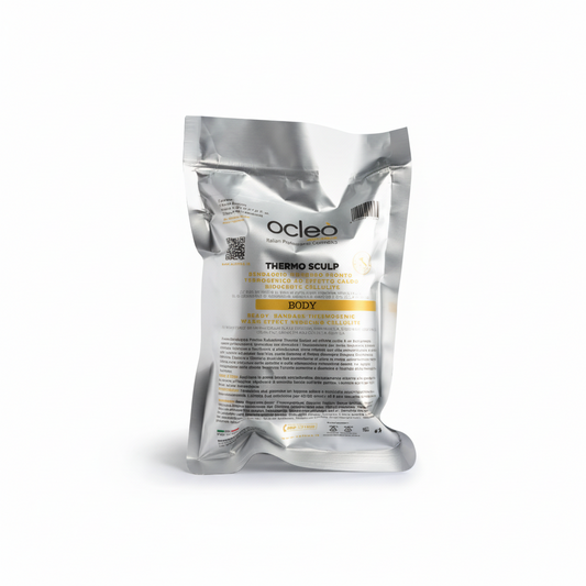 Bendaggio Pronto Termogenico ad Effetto Caldo – Riducente Cellulite 2 Bende Elastiche Imbibite di 200 Ml