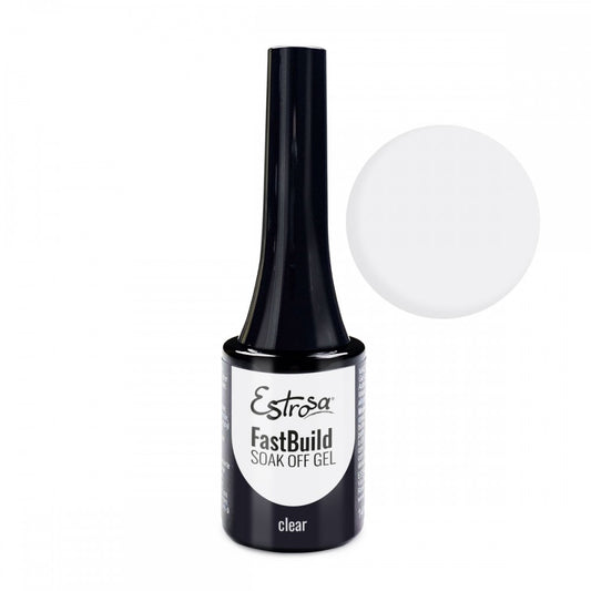 Clear - Fast Build Soak Off Gel 14ml - Gel monofasico