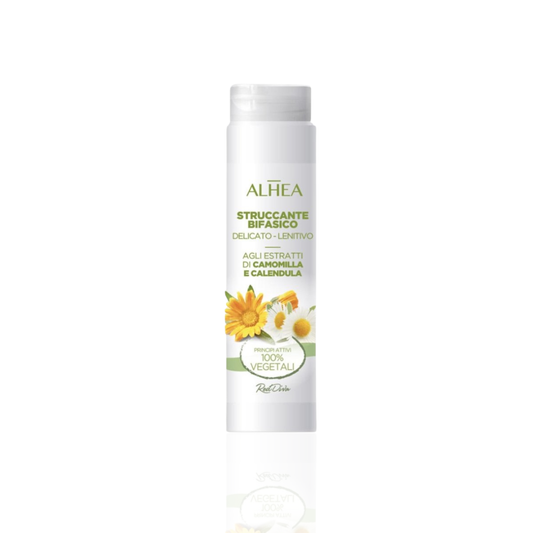Alhea Struccante Bifasico Lenitivo | Delicato su Pelle Sensibile 200ml