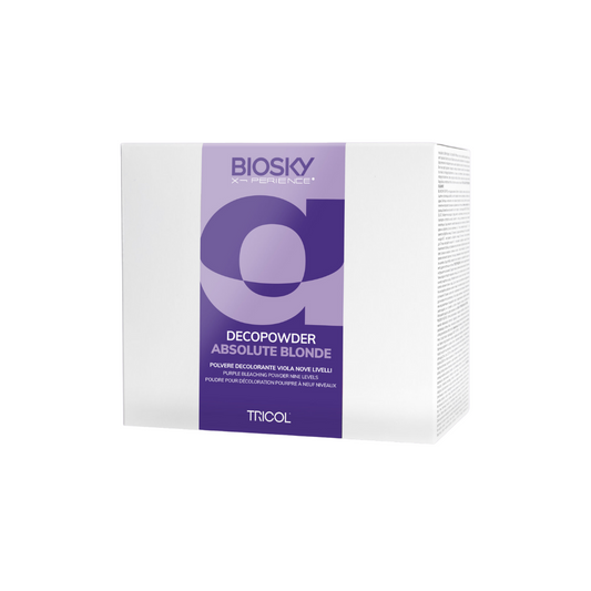 Biosky Decolorante Abslolute Blonde - Polvere viola 9 Toni