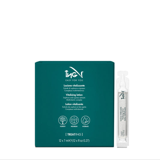 ING Lozione Vitalizzante - Fiale anticaduta 12 Fiale 7ml