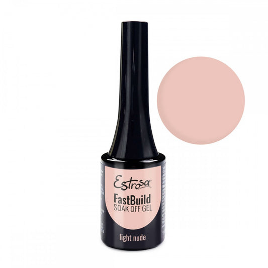 Light Nude - Fast Build Soak Off Gel 14ml - Gel monofasico
