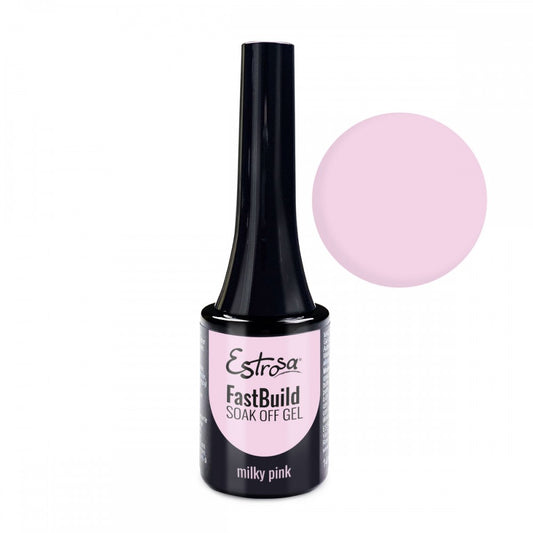 Milky Pink - Fast Build Soak Off Gel 14ml - Gel monofasico