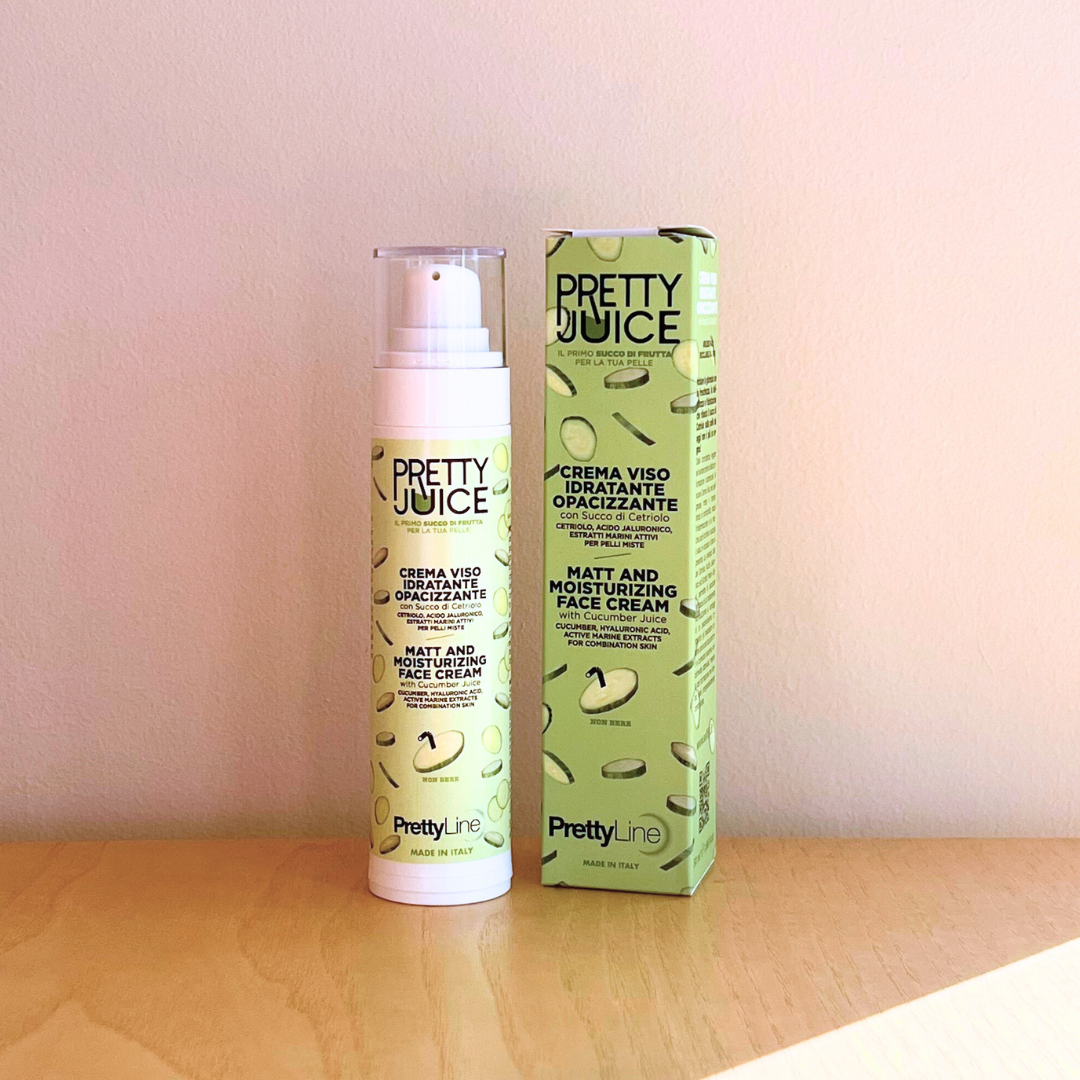 Crema Viso Idratante Opacizzante Con Succo Cetriolo 50ml