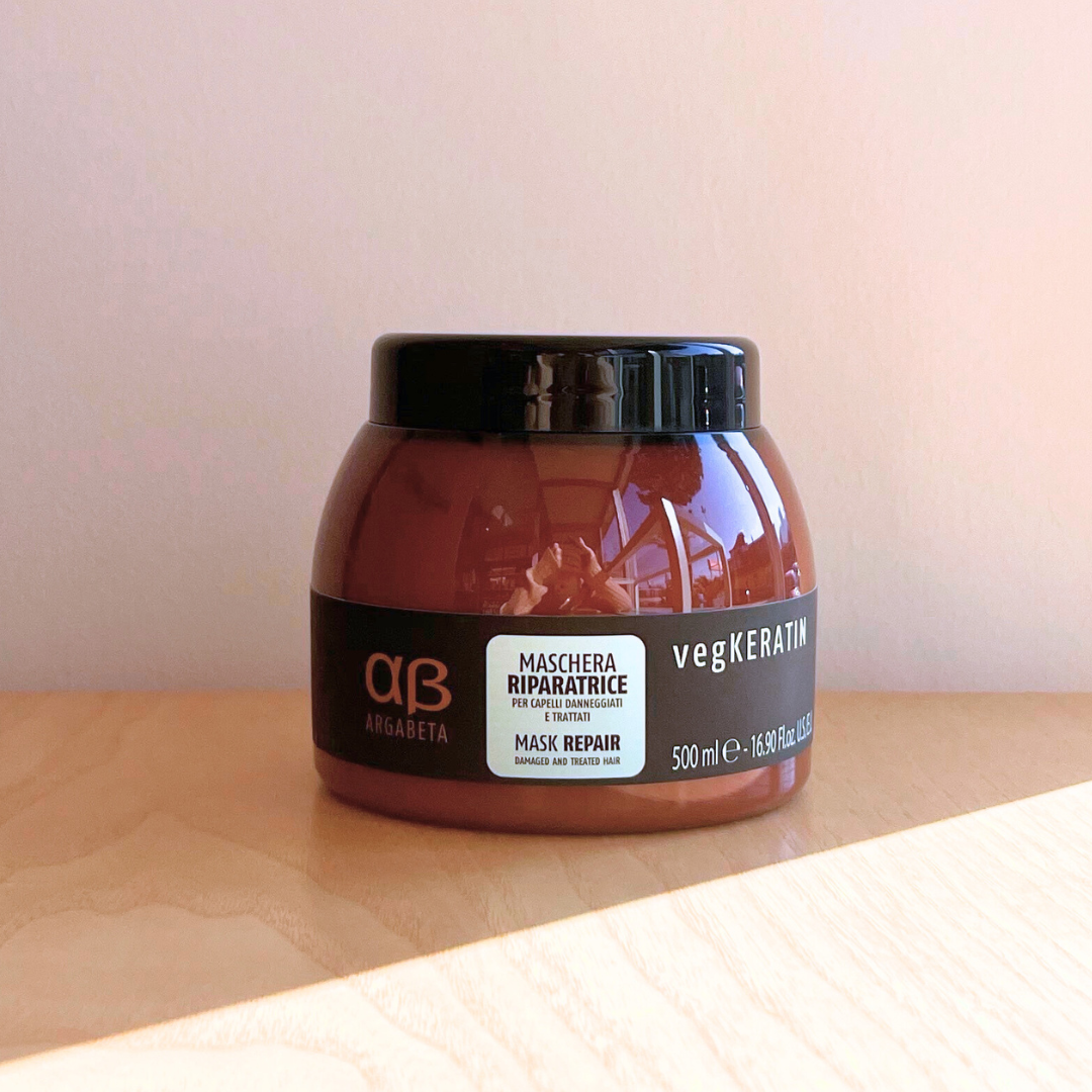 ArgaBeta Maschera Ristrutturante alla Keratina 250 e 500ml