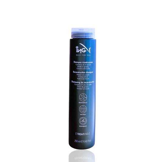 Shampoo Ricostruzione con Oli Naturali, Ginseng e Cheratina Idrolizzata - 250ml ING