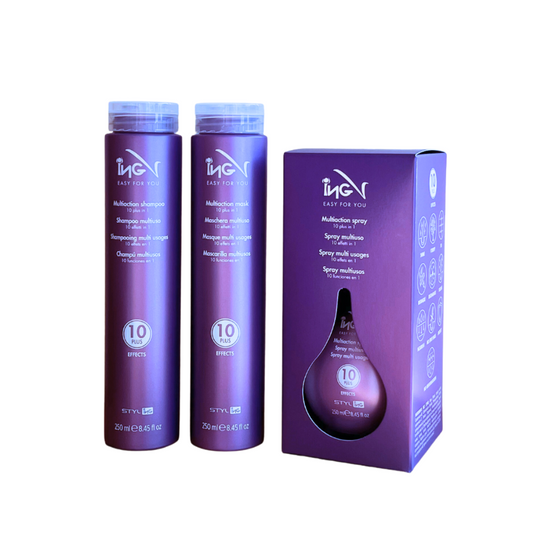 Shampoo + Maschera + Spray Kit ING
