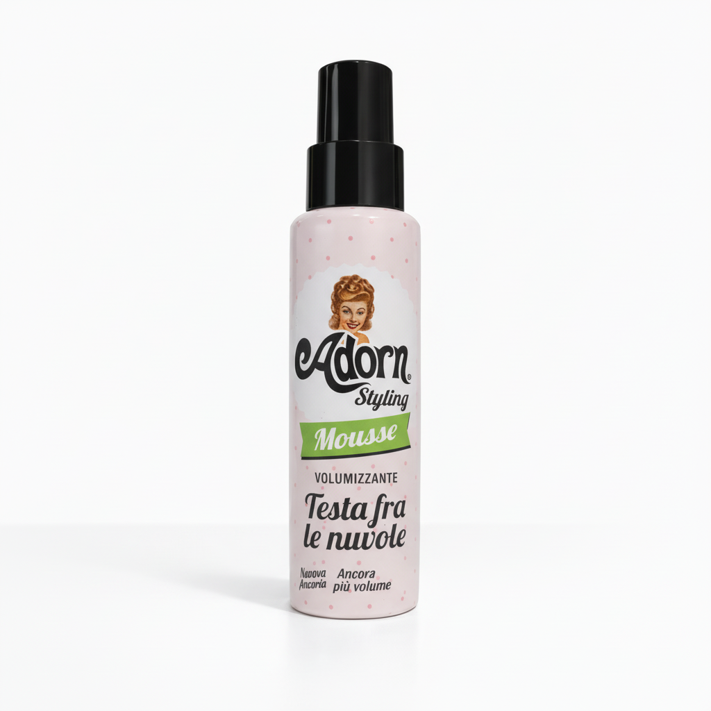 adorn mosse testa fra le nuvole