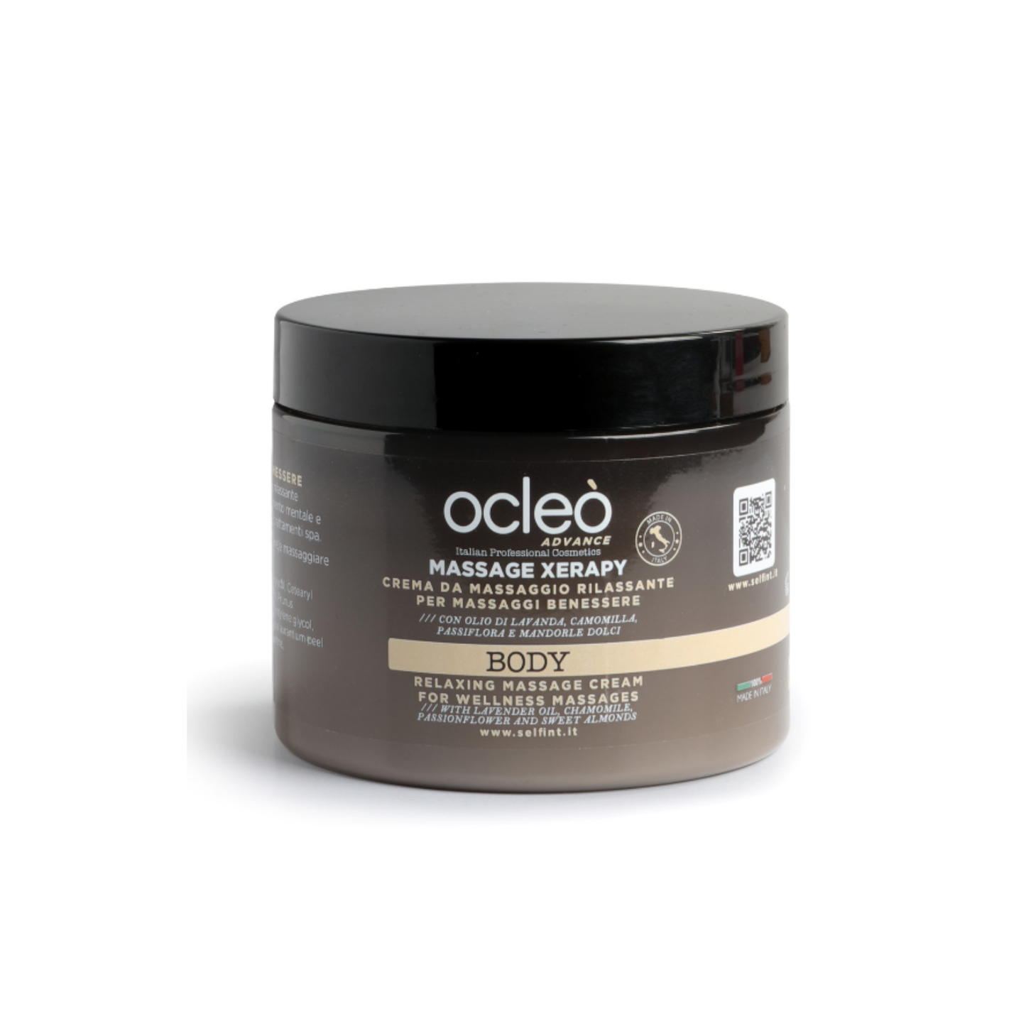 crema massaggi benessere per massaggi benessere 500ml