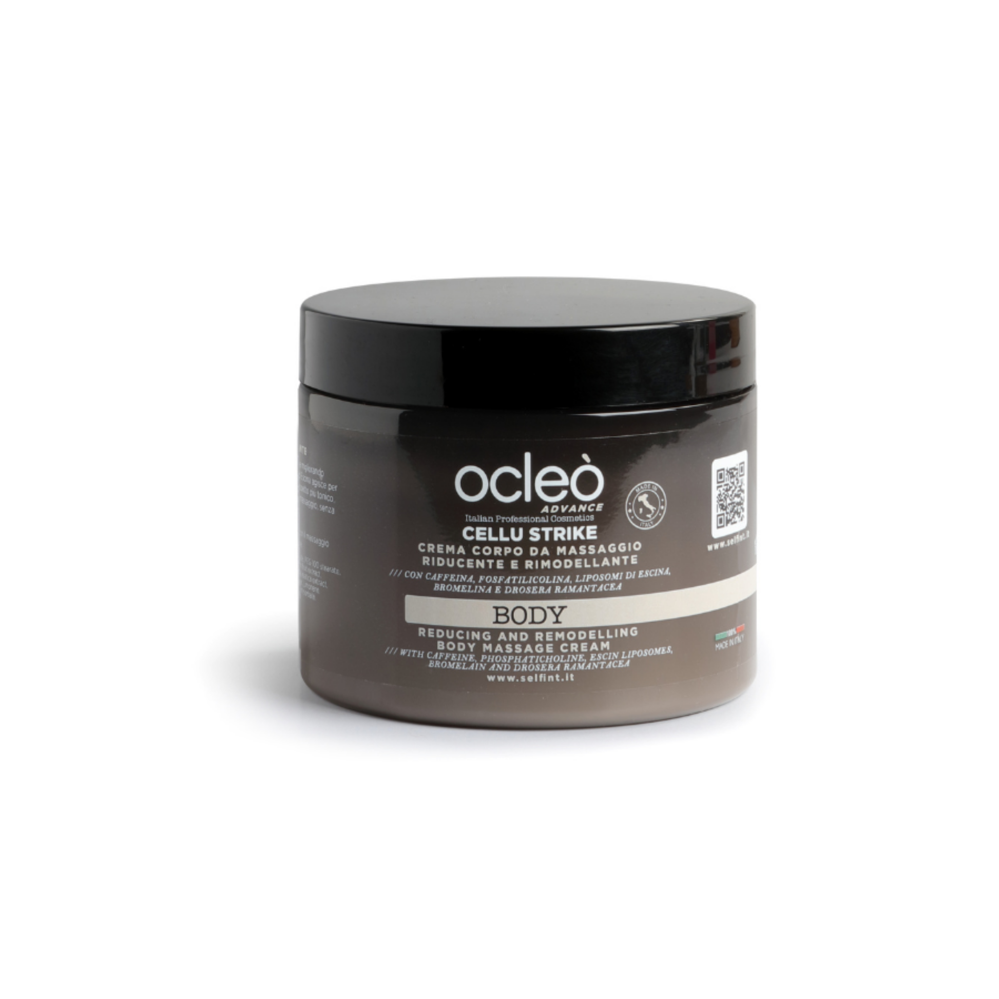 crema corpo da massaggio riducente rimodellante 500ml