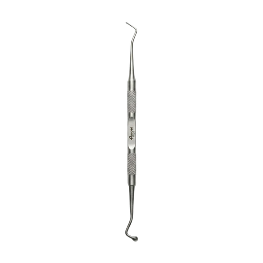Aurore Inox – Strumento Professionale Doppia Punta in Acciaio Inossidabile