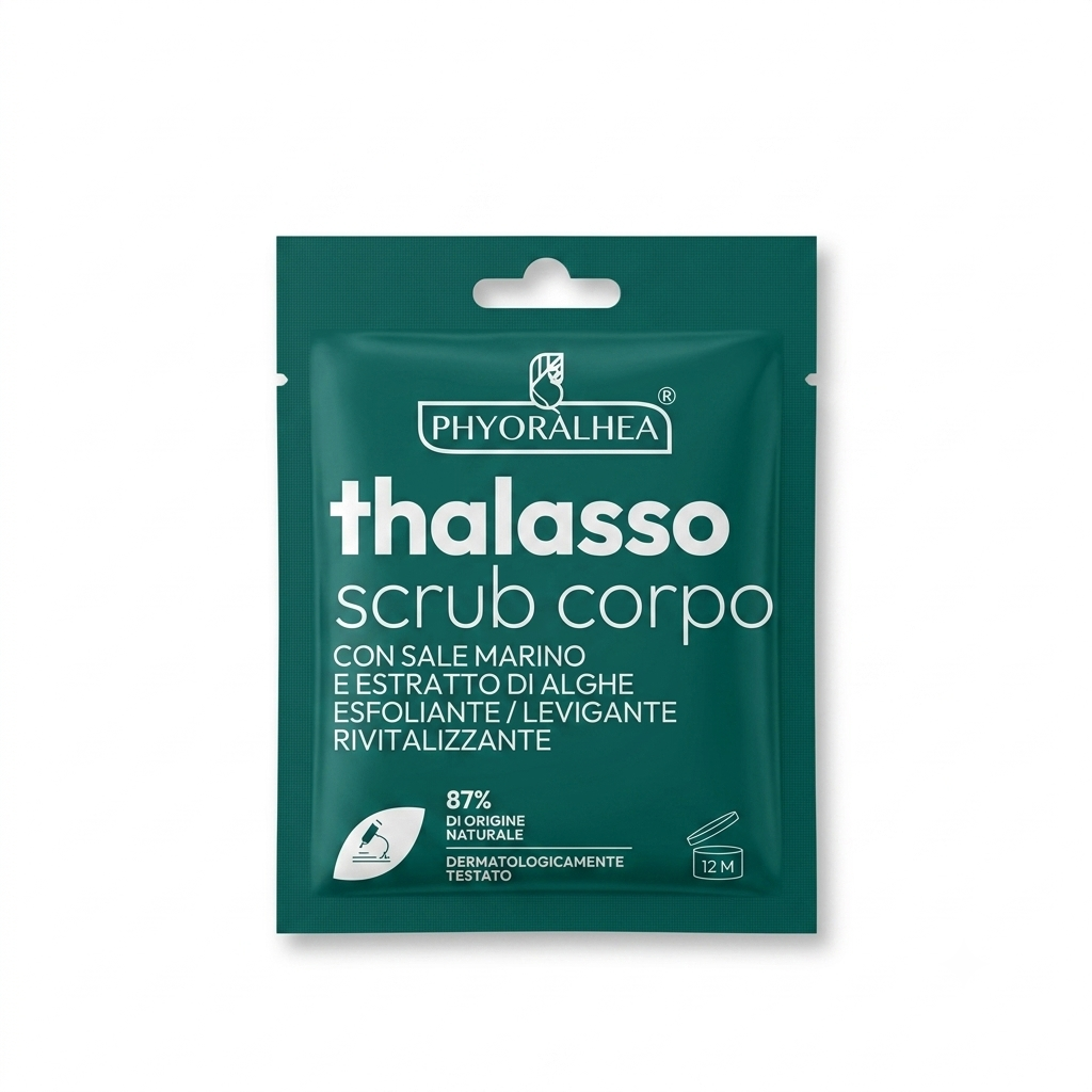 Phyoralhea Thalasso Scrub Corpo – Esfoliante, Levigante e Rivitalizzante 85gr