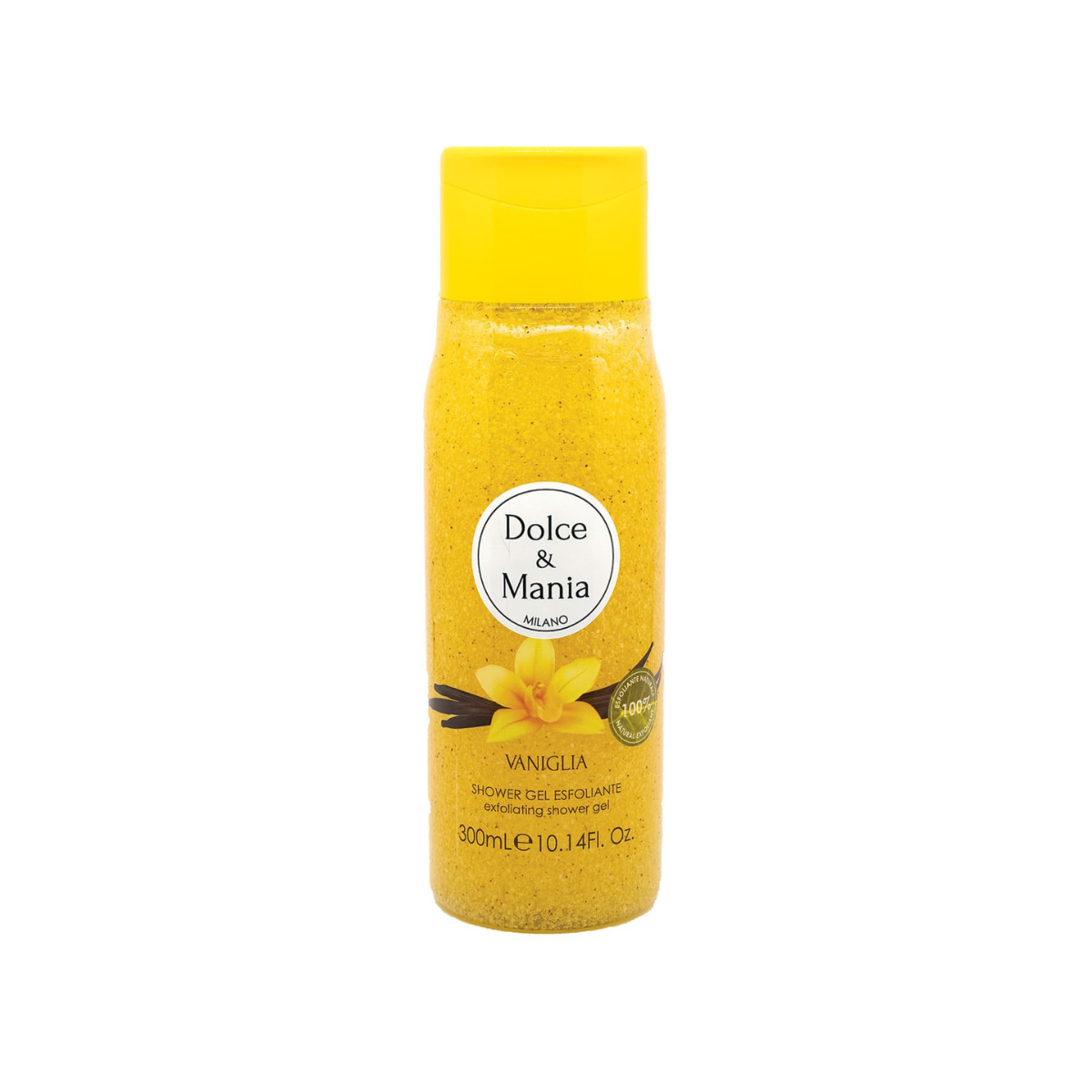 Dolce e Mania Gel Doccia Esfoliante con Fragranza di Vaniglia 300ml