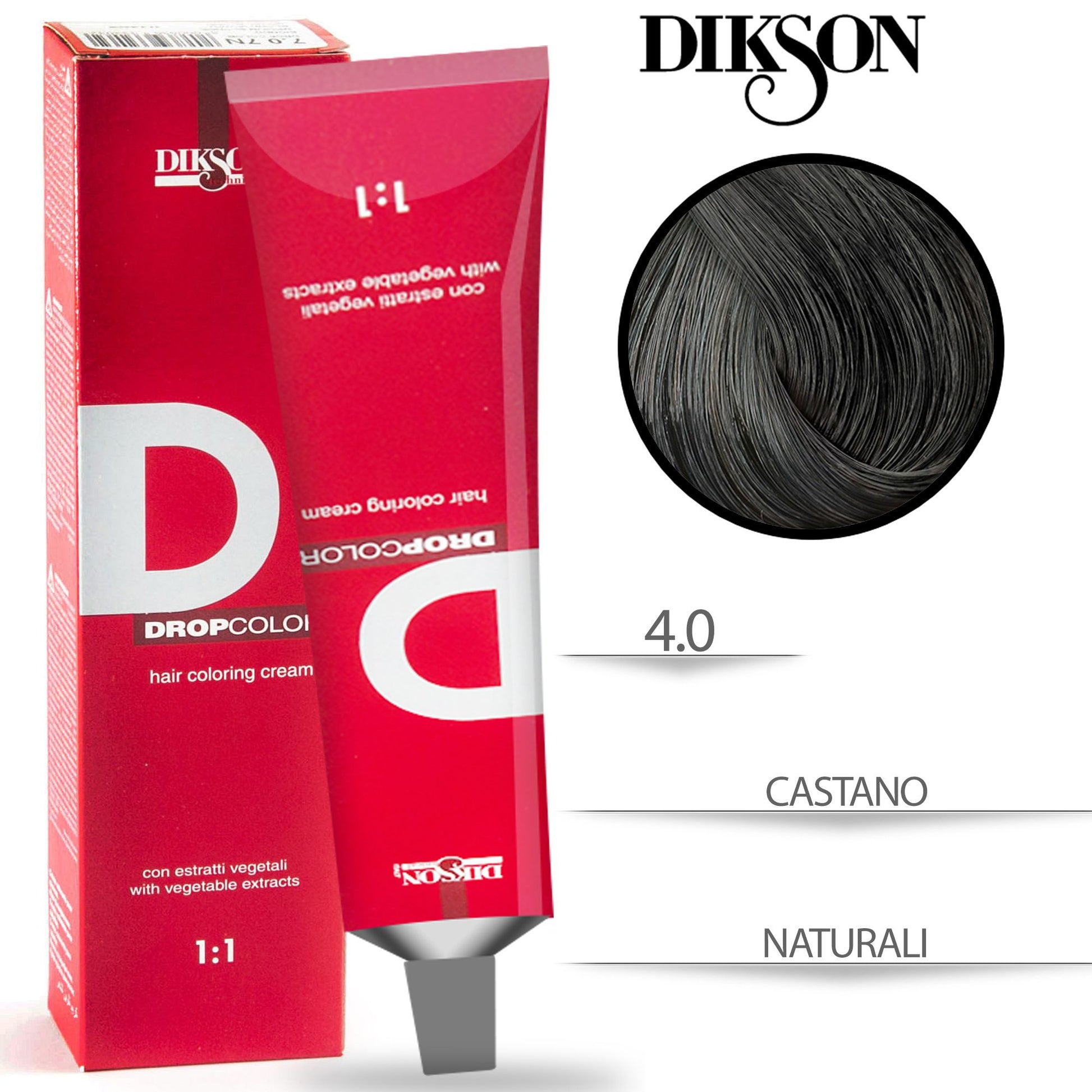 Dikson Drop Color Tinta per Capelli con estratti vegetali