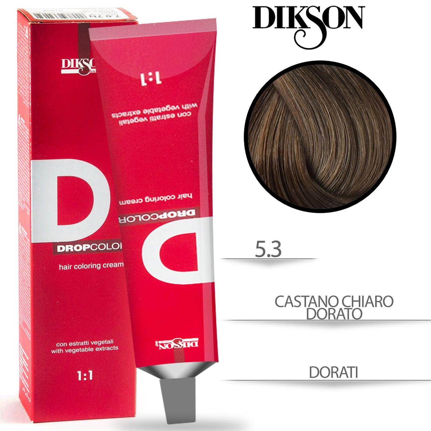 Dikson Drop Color Tinta per Capelli con estratti vegetali