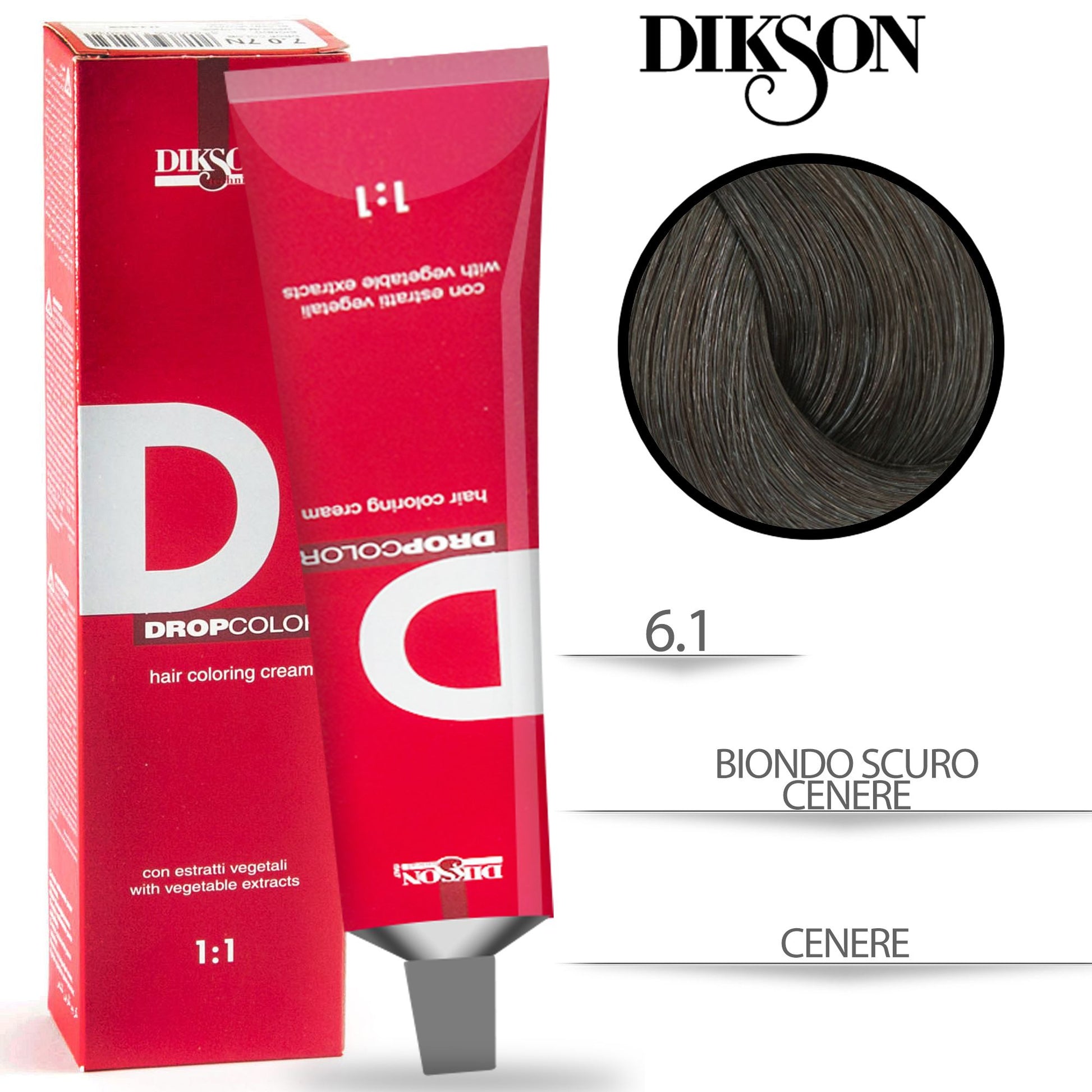 Dikson Drop Color Tinta per Capelli con estratti vegetali