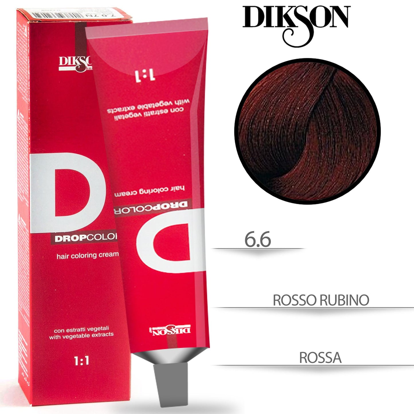 Dikson Drop Color Tinta per Capelli con estratti vegetali