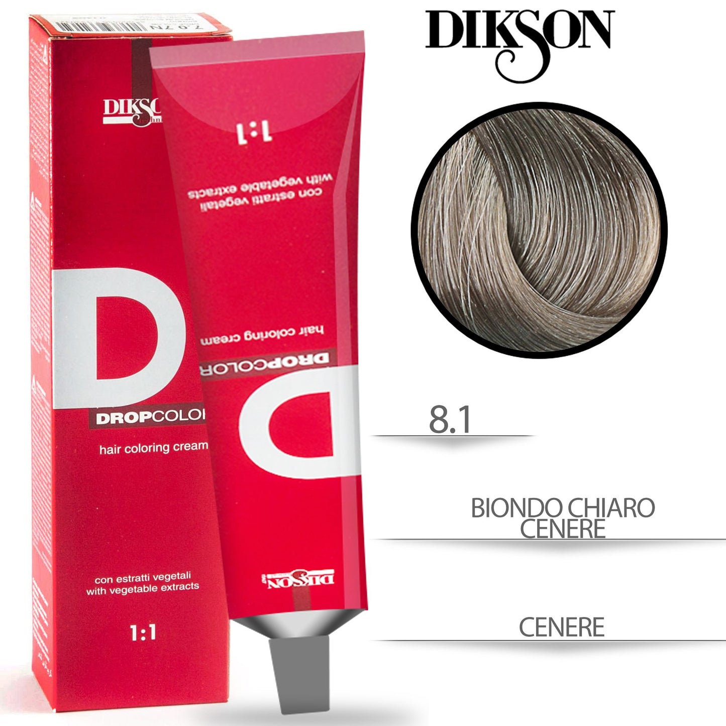 Dikson Drop Color Tinta per Capelli con estratti vegetali