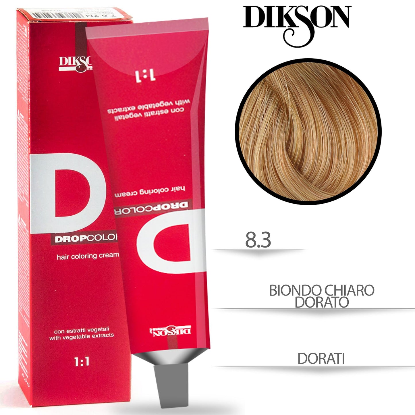 Dikson Drop Color Tinta per Capelli con estratti vegetali