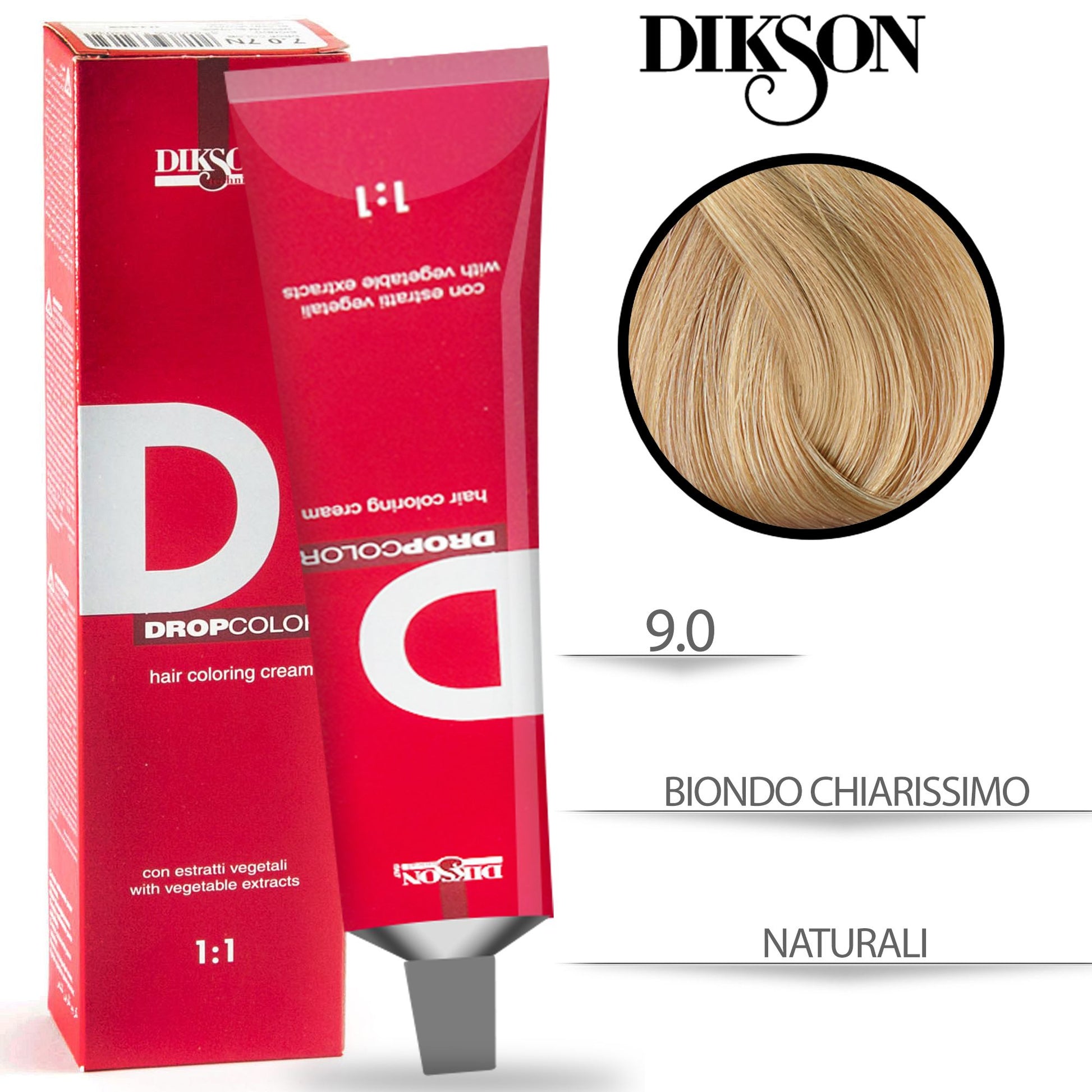 Dikson Drop Color Tinta per Capelli con estratti vegetali