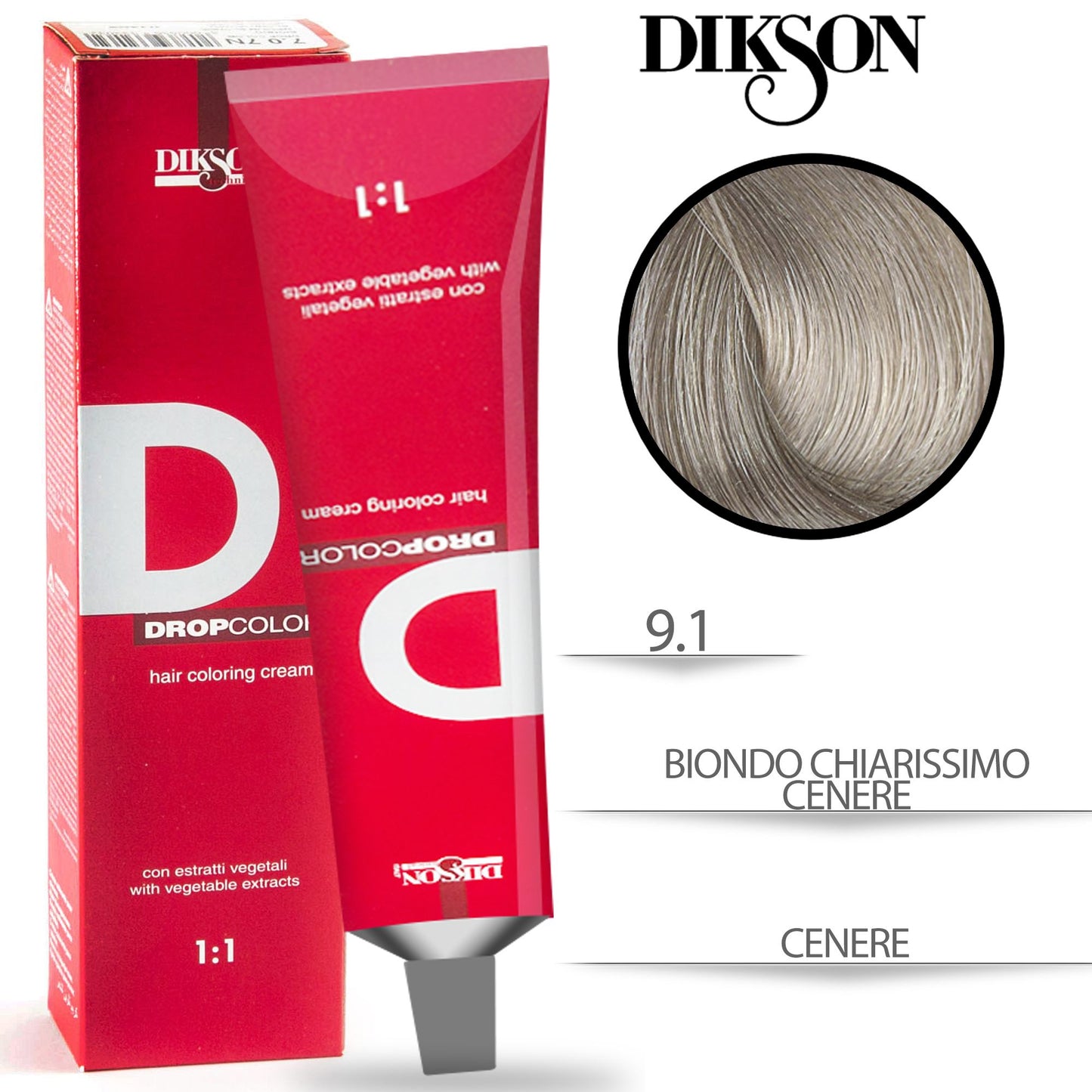 Dikson Drop Color Tinta per Capelli con estratti vegetali