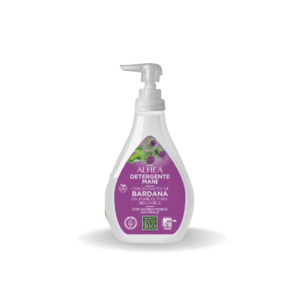 Alhea Detergente Mani con Estratto di Bardana 250ml - HBSpace Cosmetics