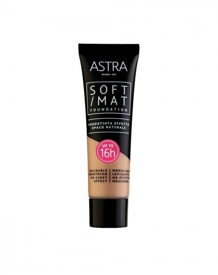 Astra Fondotinta Soft Mat Foundation - HBSpace Cosmetics