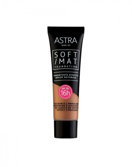 Astra Fondotinta Soft Mat Foundation - HBSpace Cosmetics