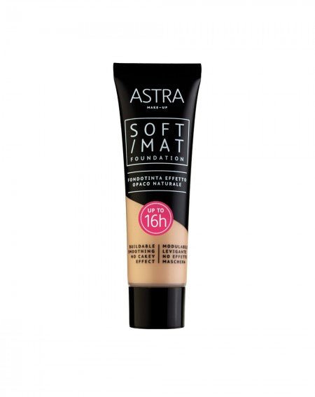 Astra Fondotinta Soft Mat Foundation - HBSpace Cosmetics