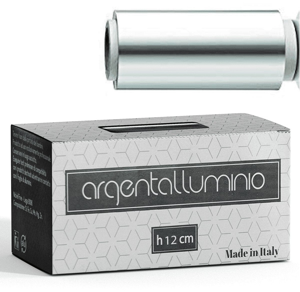 Carta Stagnola Argento con Astuccio - HBSpace Cosmetics