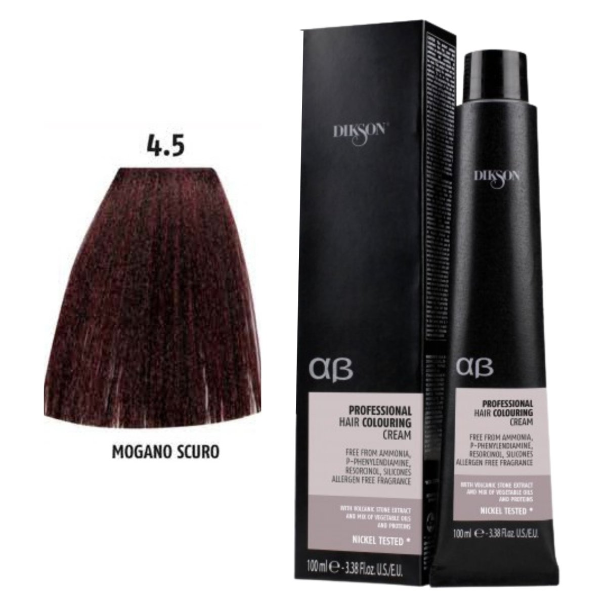 Dikson Argabeta Tintura Capelli Senza Ammoniaca 100ml 1:1 - HBSpace Cosmetics