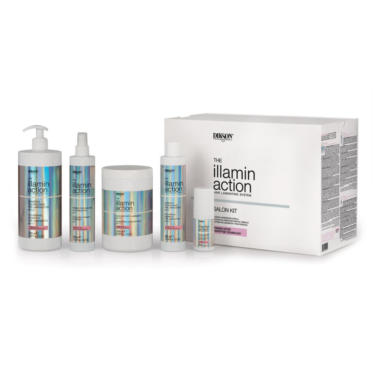 Dikson Laminazione Per Capelli Kit Salone - HBSpace Cosmetics