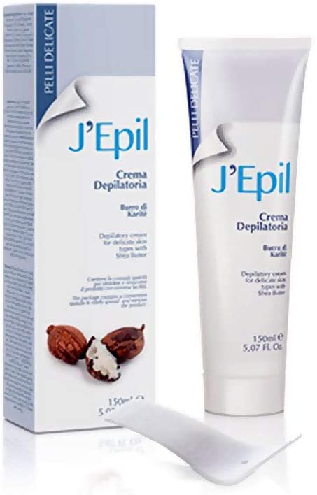 J'Epil Crema Depilatoria a Burro di Karitè 150ml - HBSpace Cosmetics