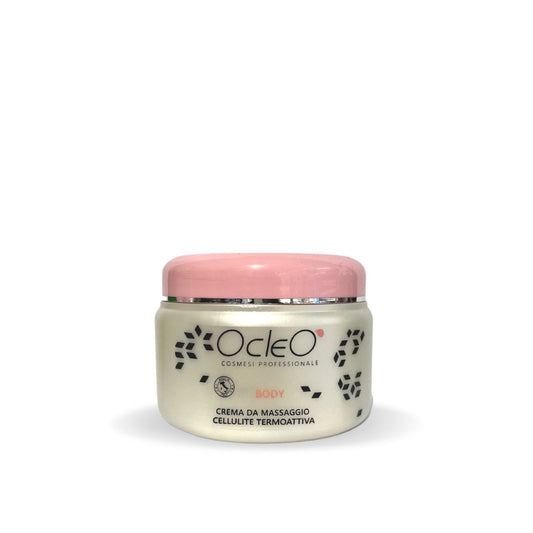 Ocleò Crema Da Massaggio Cellulite Termoattiva 500ml - HBSpace Cosmetics